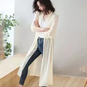 [NS홈쇼핑]롱가디건 가디건 5컬러 시스루 카디건 여성 여름 로브 [WD8DFAC]..