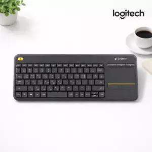 로지텍코리아 K400 Plus Wireless 터치패드 무선 키보드 정품