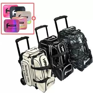 [볼링몰]햄머 럭셔리 투볼 롤러 락카백 2볼 볼링가방 볼링백 볼링용품