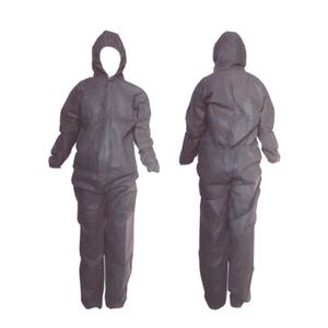 신정 방진복 보호복 일회용 원피스 60g 그레이 (XL,2XL)