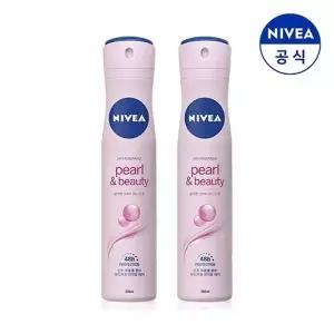 [니베아] 데오드란트 스프레이 펄앤뷰티 200ml X 2개