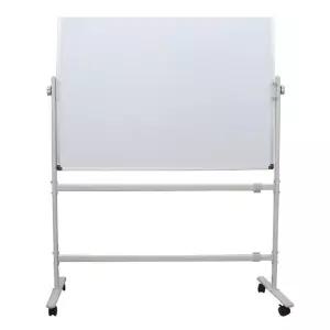 120cmx80cm 화이트 화이트보드 이동식 간이 단면 (WFHJMD7)