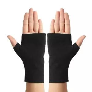 블랙 겨울 슬림핏 핸드워머 늘씬 손목토시 따듯한 (WFHJJTA)