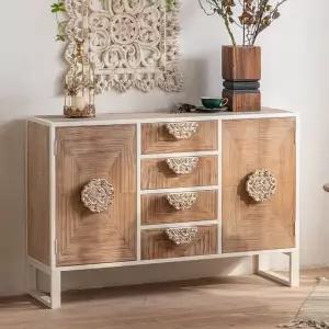 120cm 아메리칸 6칸 서랍장 엔틱 (WFHJK1T)