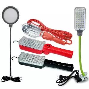 LED 작업등 모음 충전식 자석등 자석 캠핑 자바라 작업등 10호 집게 스탠드 집게등 랜턴