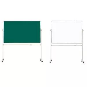 고품질 양면 90cmx60cm 간이 이동식 화이트보드 (WFHJMC6)