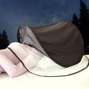 (암막) 1인용 모기텐트 침대위모기장 침대형 침실모기장