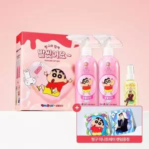 온더바디 발을씻자 풋샴푸_피치향 (짱구에디션) 기프트세트