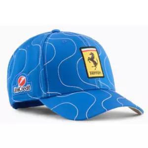 F1 스쿠데리아 페라리 Monza 라우다 모자 캡 Steer Blue