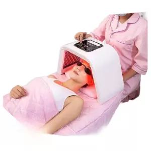 화이트태닝기계 얼굴케어 램프 자외선 테닝 uv 관리기 일광욕 얼굴 가정용 미백 충전 태닝