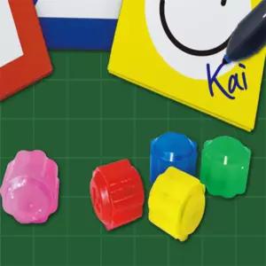 더가 딱지 공기놀이 세트 딱지치기종이