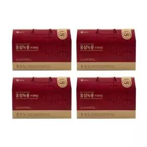 종근당건강 홍삼녹용 프리미엄 50ml x 30포 x 4박스