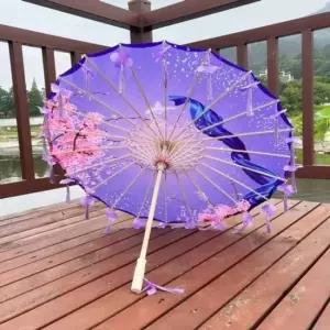 여름 양산 한복 대여 소품 경량 지 우산 지우산 한복우산 한복악세서리 우산소품 수제