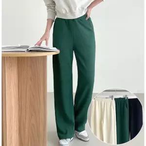 베로 니트 와이드팬츠 밴딩바지 슬랙스 3color 남녀공용 FREE XL 빅사이즈 신축성 좋은 트레이닝