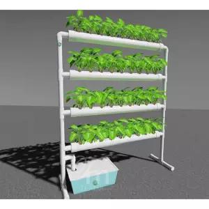 수경재배기 야채 스마트팜 상추 오이 식물 재배 실내 4층28홀 중앙