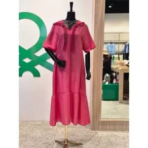 매장판 베네통 아렘 스트렙 후드원피스 (BAOPA6531) 162952