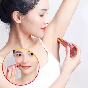 여성용 립스틱형 제모기 미니 쉐이버 전기 잔털 제거 미용 피부관리 가전
