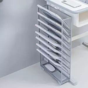 문서 서류 정리함 수납함 A4 화일 파일 보관 투명 꽂이 사무실 트레이 정리 데스크