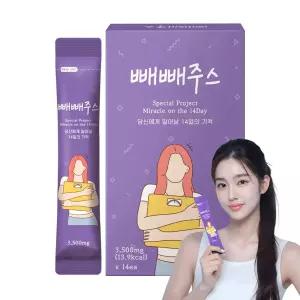 팁스헬시 원조 빼빼주스 블루베리 2주 클렌즈 14포 14일의 기적 [850만 박스 돌파]