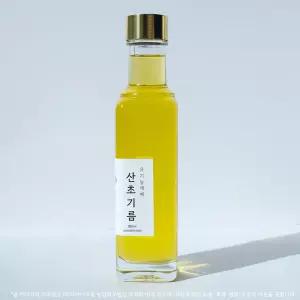 햇산초 국내산 유기농재배 산초기름 생압착 180ml kbs 6시내고향 방영