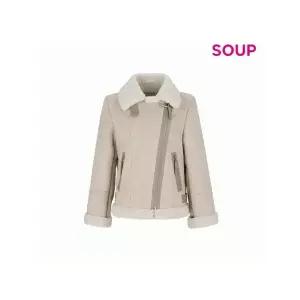 [SOUP] 무스탕 라이더 자켓 SBBMU90_P412458946