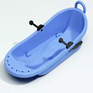 2인용 브레이크 눈썰매 잔디썰매 잔디 특대형