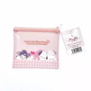 산리오 캐릭터 투명 파우치 쿠로미 시나모롤 헬로키티