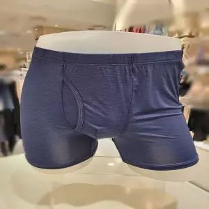 [와코루] [소변구 유]매끄러운촉감 우수한 신축성으로 편하게 착용 가능한 남성 롱드로즈팬티WMP2434F