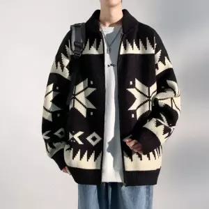 남자롱가디건 남성 빅사이즈 니트 남성롱가디건 가디건