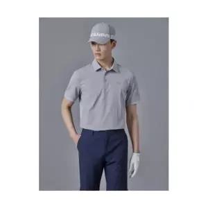 빈폴 BEANPOLE GOLF 남성 시어서커 반팔 티셔츠 - 그레이 BJ5542B123 227966