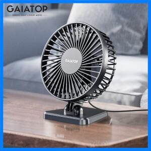 GAIATOP 미니 USB 데스크탑 팬 휴대용 팬 데스크탑 오피스 USB 조용한 냉각 팬 홈 오피스에 적합한 3 속도
