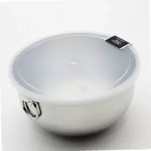 김장용 믹싱볼 스텐 샐러드볼 뚜껑형 18cm 주방용기