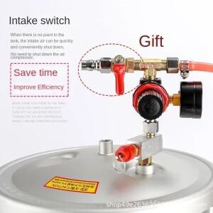 멀티 컬러 스프레이 건 모조 석재 페인트 기계 10 리터의 물과 모래 압력 버킷