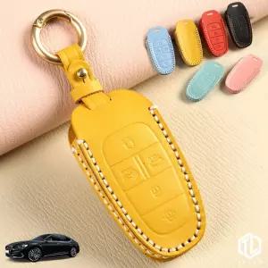 톨른 마카롱 더뉴그랜져IG 스마트키케이스 TH-20 가죽 홀더키홀더 커버 전용 천연 홀더 홀더세트 자동차홀