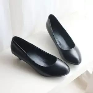 [하프클럽/]여성구두 빅사이즈가능 정장구두 심플 베이직 데일리 펌프스힐