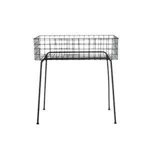 빈티지 화분 받침대 선반 철제 꽃집 정원 벽걸이