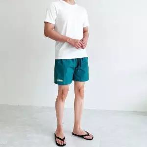 [하프클럽/]남자 반바지 패치 비치 말리부 남자수영바지