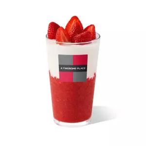 [투썸] 딸기 듬뿍 라떼 R