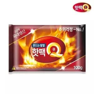 핫팩군용 국산 핫팩Q 대용량핫팩 흔드는 핫팩 손난로 g 1매 휴대용 온열찜질 대용량 군용 파스형