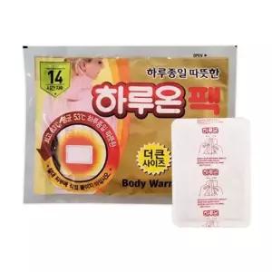 손난로 하루온팩 1매 대형 붙이는 핫팩 손핫팩 발핫팩 찜질