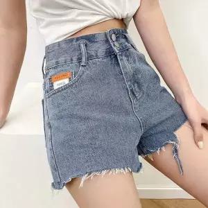 [하프클럽/]다리길어보이는코디 여성 데님 청 반바지 숏팬츠