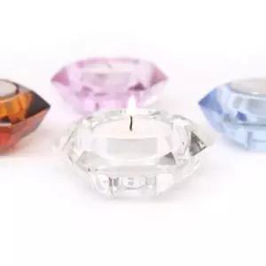 [하프클럽/]크리스탈 육각 티라이트 홀더