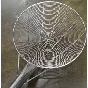 대형 스텐 튀김망 거름망 업소용 소쿠리 채반 급식 뷔페