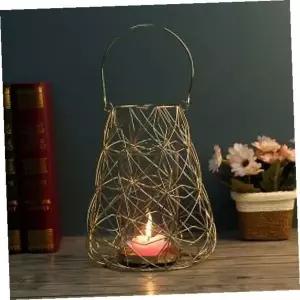 [하프클럽/]캔들홀더 아트피플램프형캔들홀더티라이트받침디자인소품