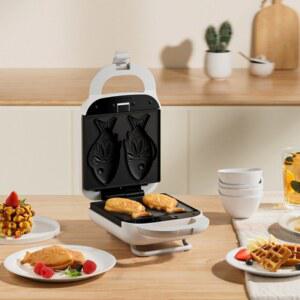 미니붕어빵기계 전기 계란빵기계 붕어빵 음식 가전 노점 미니 제작기 제조기 강아지 와플팬