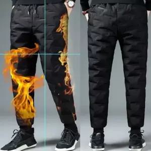 [하프클럽/]방한팬츠 패딩바지 솜털 바이크팬츠 밴딩조거 TTP 0 기모안감 털