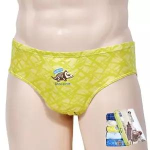 [하프클럽/]소프트 순면 아동 삼각팬티 아기 다이노 땀흡수 남아용 팬티