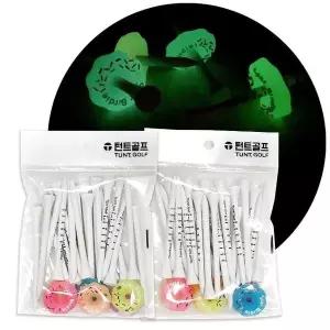 2팩 야광링 링티세트 랙티 조절형골프세트 24개 야광골프티 (WFKC5O1)