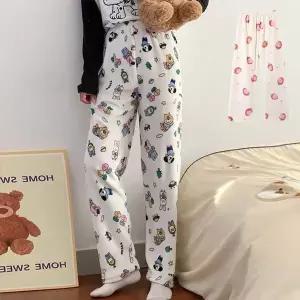 [하프클럽/]겨울 수면잠옷 바지 파자마 극세사 홈웨어 팬츠