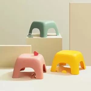 욕실 미끄럼방지 의자 샤워 발받침 청소용 라운드 욕조 파스텔 대형 (WFKD6BY)